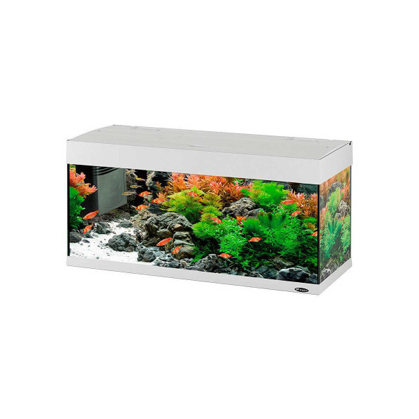 Аквариумный комплект Ferplast Dubai 100 LED White с LED-освещением, белый, 190 л
