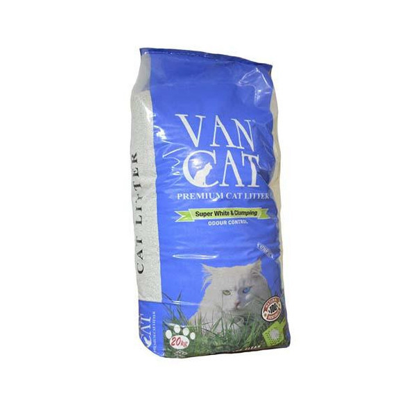 Бентонитовый наполнитель VanCat Natural для туалета, 20 кг