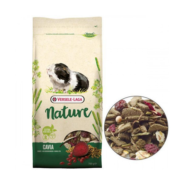 Беззерновой корм Versele-Laga Nature Cavia суперпремиум, для морских свинок, 9 кг