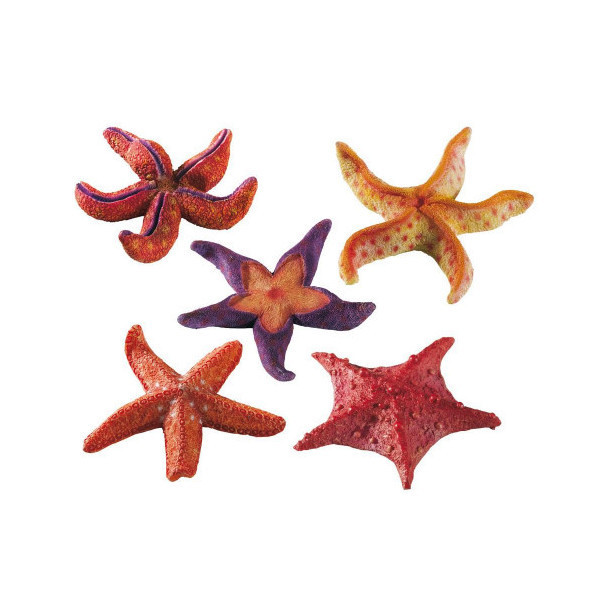 Декорация из полиуретана Ferplast BLU 9158 Starfish Small для аквариумов морские звезды, маленькие 9x9x2 см