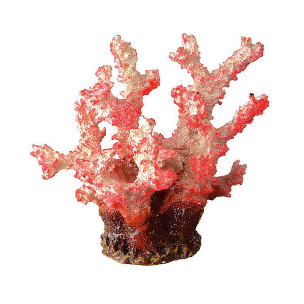 Декоративный коралл из полиуретана Ferplast BLU 9133 Red Coral для аквариумов, 10 см