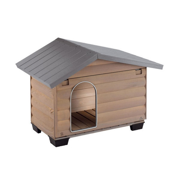 Деревянная будка Ferplast Canada 6 для собак, 133,5x88x89,5 см