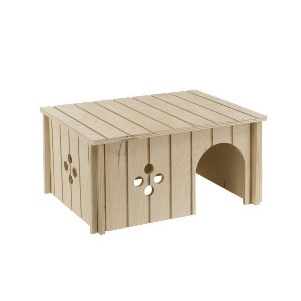 Деревянный домик Ferplast Sin 4646 Wood House Rabbit для мелких животных
