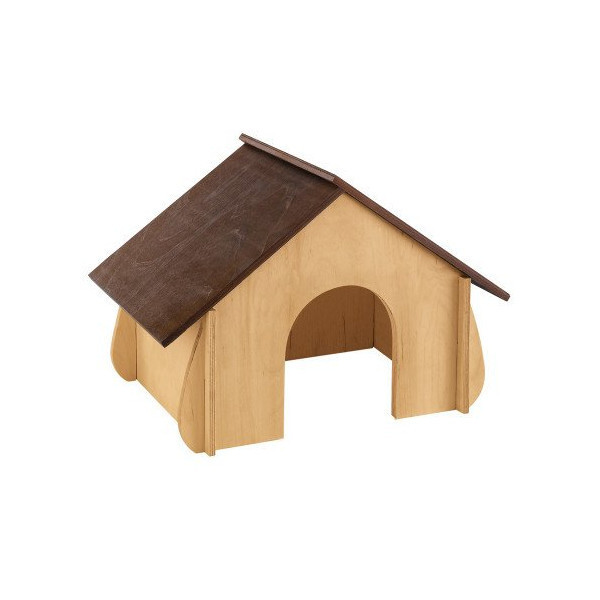 Деревянный домик Ferplast Sin 4650 L Wodden House Rabbit для мелких животных