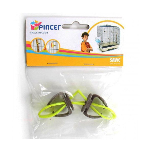 Держатель для лакомств птиц Savic Snack Holder, с креплением в клетку, 2 шт