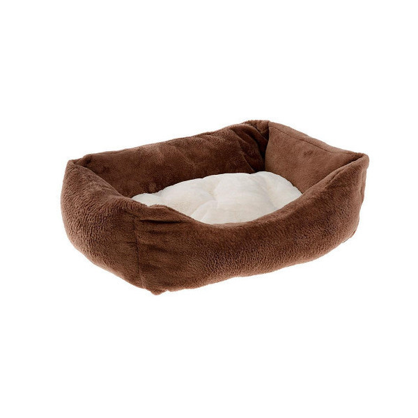 Диван Ferplast Coccolo 50 Soft Bedding Brown для кошек и собак, 55×45×20 см