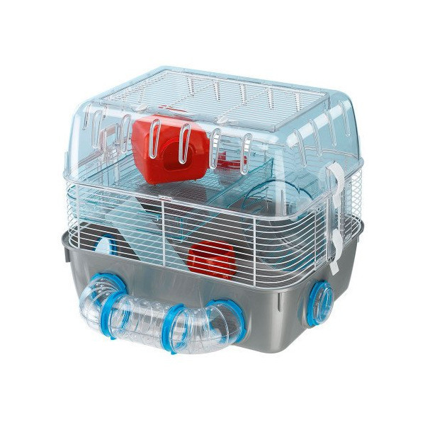 Двухэтажная клетка Ferplast Cage Combi 1 Fun для хомяков с игровой зоной