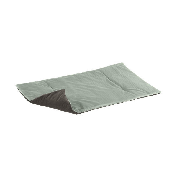 Двухгранная бархатная подстилка Ferplast Baron 95 Blanket Green-Grey для кошек и собак, 95×60 см