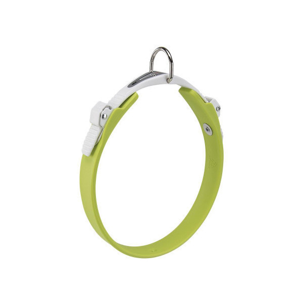 Эластичный ошейник с системой микрорегулировки Ferplast Ergoflex C18/33 Green для собак