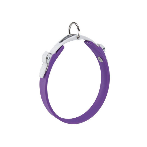 Эластичный ошейник с системой микрорегулировки Ferplast Ergoflex C28/51 Purple для собак