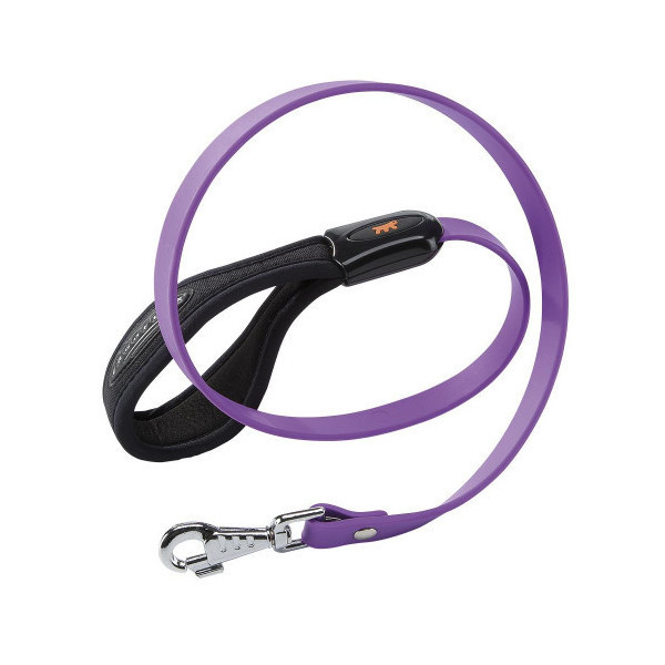 Эластичный поводок с эргономичной ручкой Ferplast Ergoflex G18/110 Purple для собак, 18 мм, 110 см