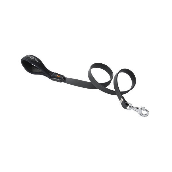 Эластичный поводок с эргономичной ручкой Ferplast Ergoflex G25/110 Black для собак, 25 мм, 110 см