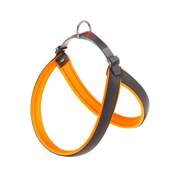 Эргономичная шлейка Ferplast Agila Fluo 9 Orange для собак, 77x85 см