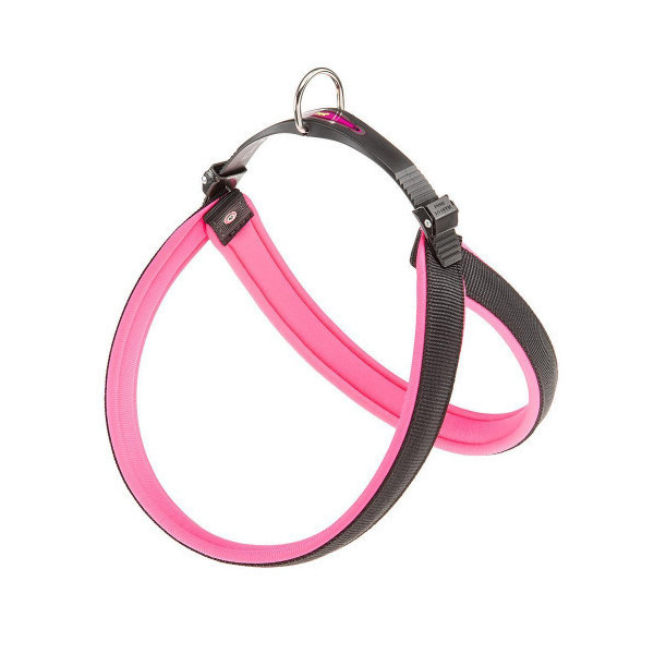 Эргономичная шлейка Ferplast Agila Fluo 9 Pink для собак, 77x85 см