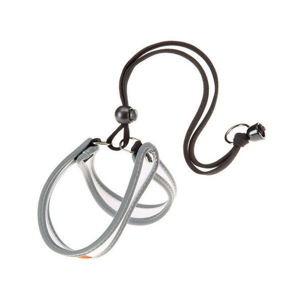 Ferplast Agila 2 Harness White эргономичная шлейка для собак с эластичным шнуром, 32x50 см