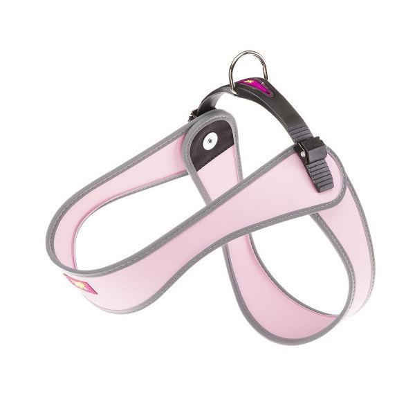 Ferplast Agila 4 Harness Pink эргономичная шлейка для собак с эластичным шнуром, 44x52 см