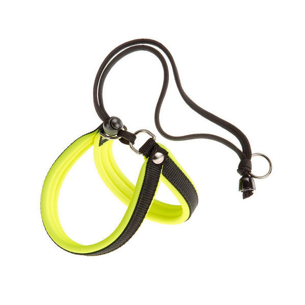 Ferplast Agila Fluo 4 Yellow эргономичная шлейка для собак, желтая, 44x52 см