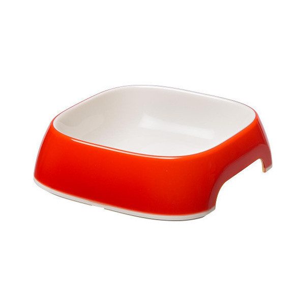 Ferplast Glam Medium Red Bowl пластиковая миска для собак и кошек красная, 750 мл