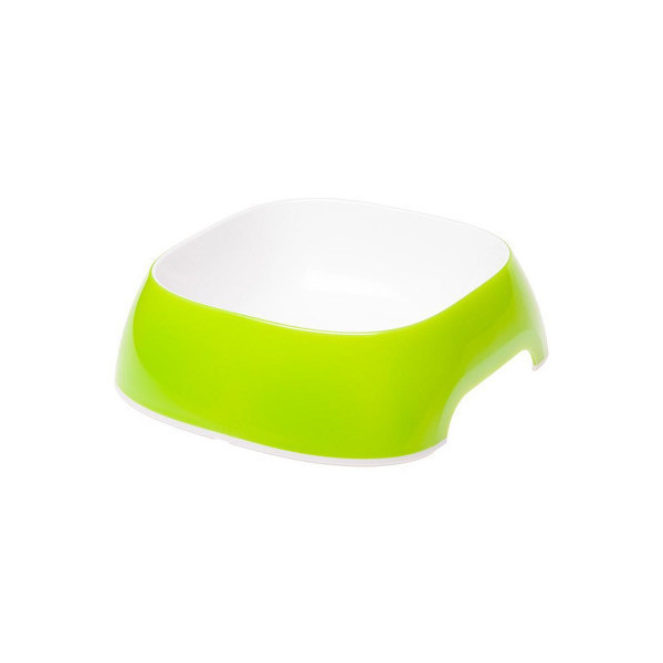 Ferplast Glam Small Acid Green Bowl пластиковая миска для собак и кошек зеленая, 400 мл