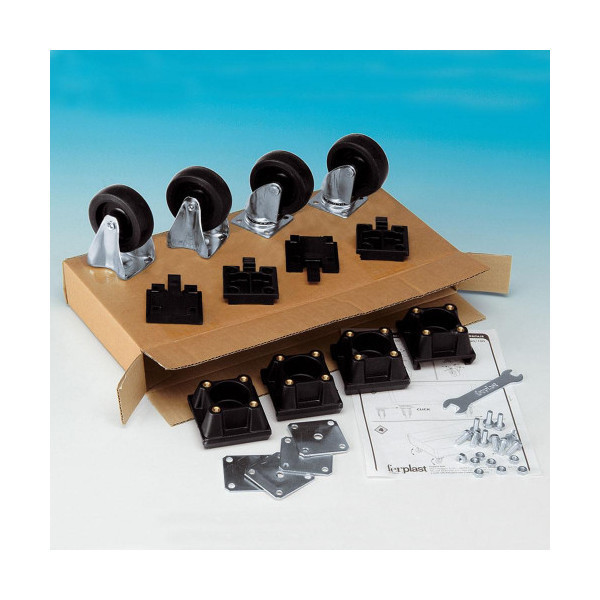 Ferplast L388 KIT 4 Wheels комплект колес для переносок для собак Atlas 70