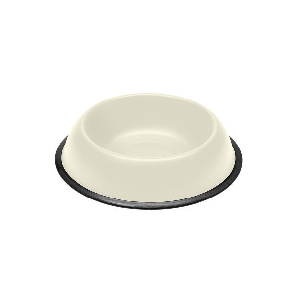Ferplast Mira KC 70 Bowl White металлическая окрашенная миска для собак и кошек, белая, 15,5 см