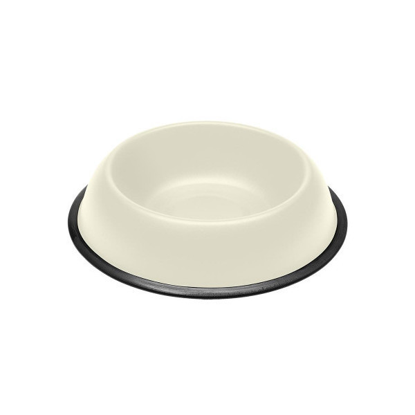 Ferplast Mira KC 72 Bowl White металлическая окрашенная миска для собак и кошек, белая, 21 см