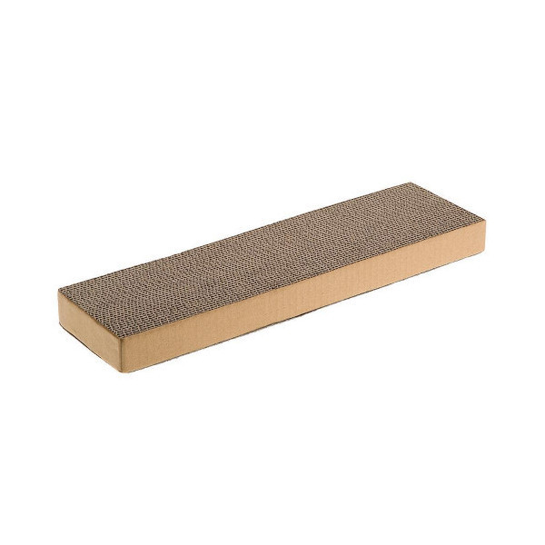 Ferplast PA 5652 Medium когтеточка двусторонняя для кошек с кошачьей мятой, 12,5x4x45 см