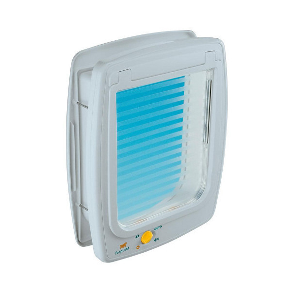 Ferplast Swing 11 Tunnel White дверка для собак и кошек белая, 31x9,6x38,4 см