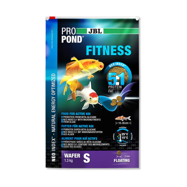 Фитнес-корм JBL ProPond Fitness S для активных кои, 1.3 кг
