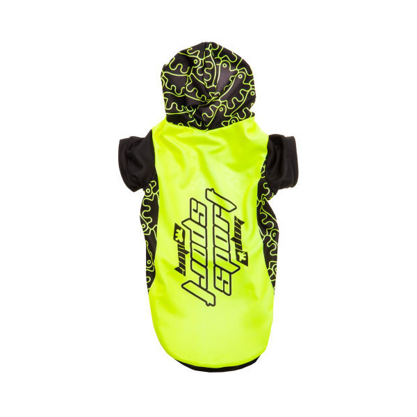 Футболка Ferplast Trainer TG Hooded T-Shirt с капюшоном, для собак, размер XXXL, салатовая