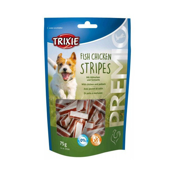 Жевательные палочки Trixie Premio для собак, курица с сайдой, 75 г