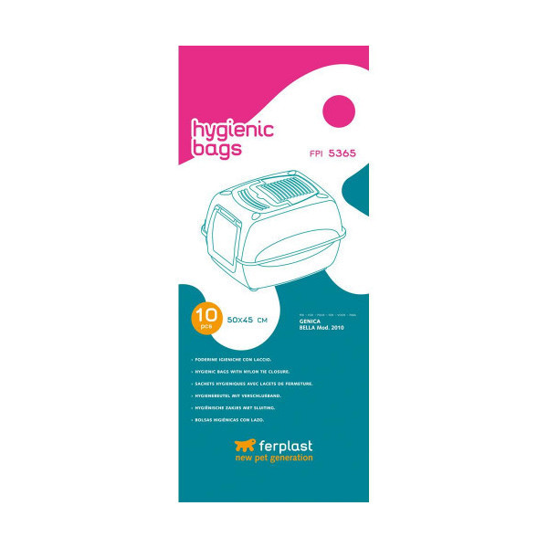 Гигиенические пакеты FPI 5365 Hygienic Bags для кошачьих туалетов, 50x45 см