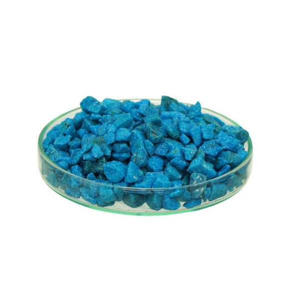 Грунт для аквариума Aqua Nova NCG-5 Fluo Blue, фракция 4-8 мм, 5 кг, синий, 3 л