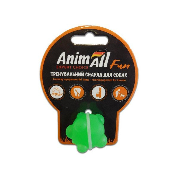 Игрушка AnimAll Fun шар молекула, зеленая, 3 см