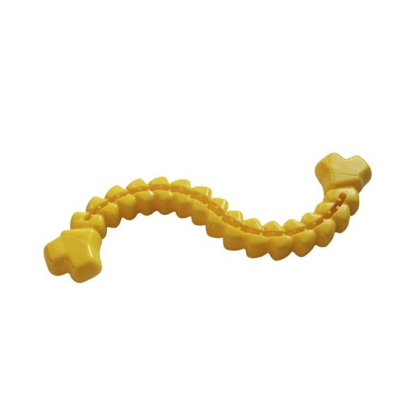Игрушка AnimAll GrizZzly для собак, шнур мотивационный, оранжевый, 33 см