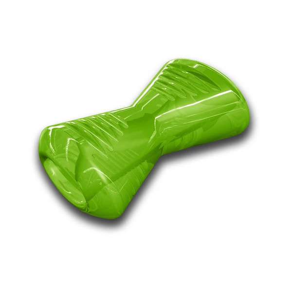 Игрушка Bionic Bone кость средняя, для собак 7-14 кг, зелёная, 12×6.6×5.3 см