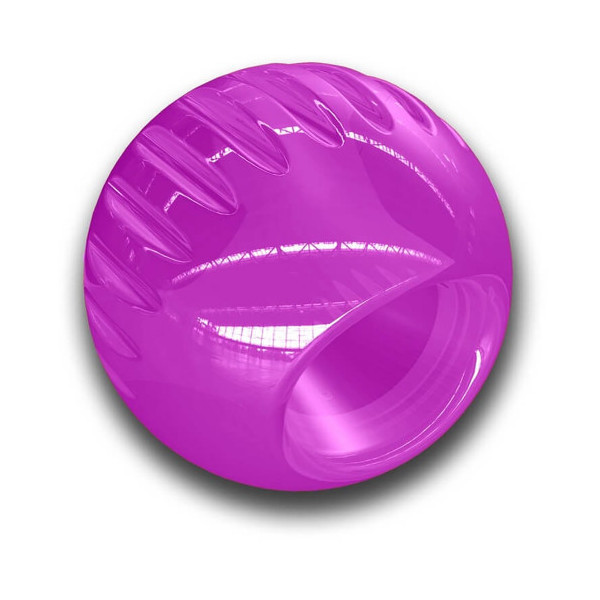 Игрушка Bionic Opaque Ball мяч, средний, для собак 7-16 кг, фиолетовый, 6.7 см