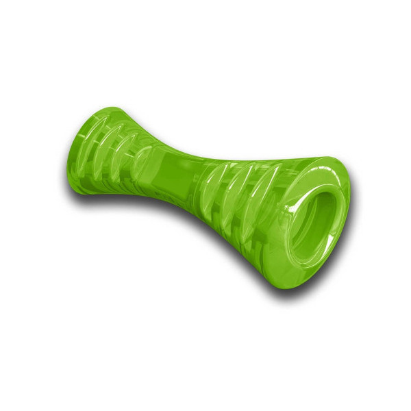 Игрушка Bionic Opaque Stick гантель большая, для собак 14-27 кг, зелёная, 24.5×6.9×5.6 см