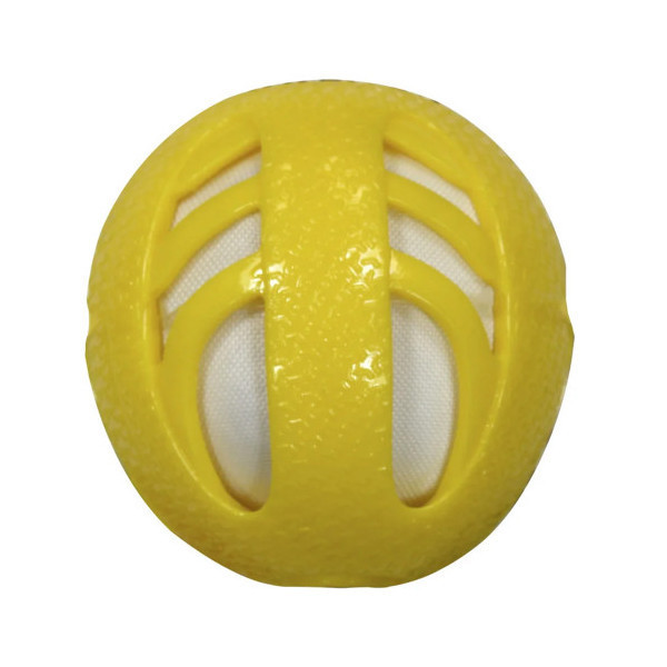 Игрушка Croci Catcher мяч, для собак, резина, желтый, 10 см, цена за 1 шт