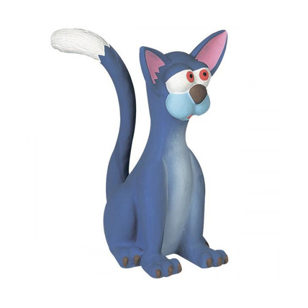 Игрушка Flamingo Cat Jumbo для собак, гигантский кот, латекс, 15х22х30 см