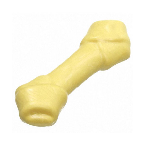 Игрушка Flamingo Good4Fun Bone Vanilla для собак, кость ванильная, резина, 10 см