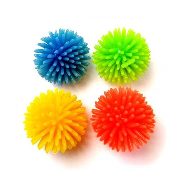 Игрушка Flamingo Hedgehog Balls для кошек, латекс, 3,5 см