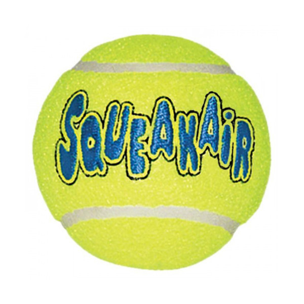 Игрушка Kong AirDog Squeakair Ball воздушная пищалка тенис M 3 шт