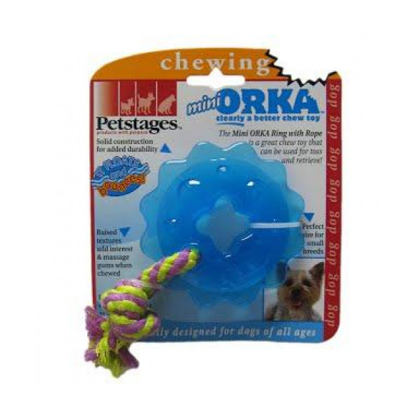 Игрушка Petstages Орка Звездочка с канатом, для собак