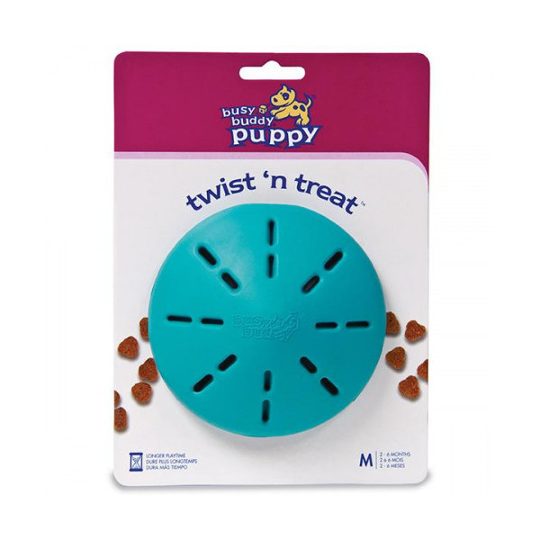 Игрушка Premier Twist`n Treat Puppy суперпрочная, для щенков, XS, голубая