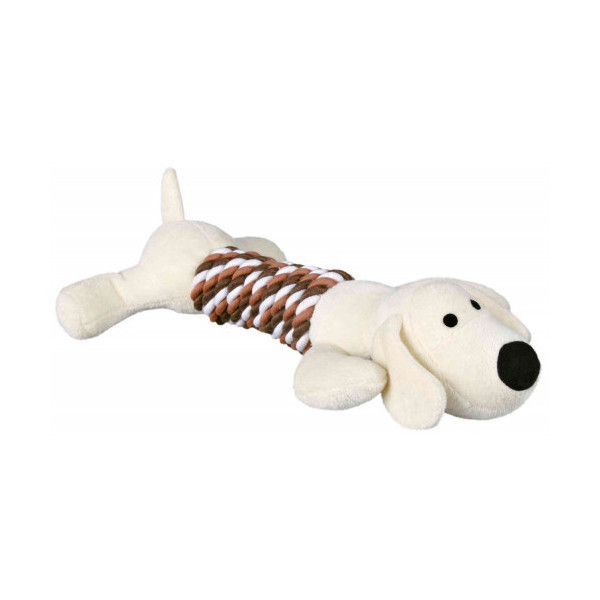 Игрушка Trixie Animal with Rope, для собак, 32 см, 4 шт
