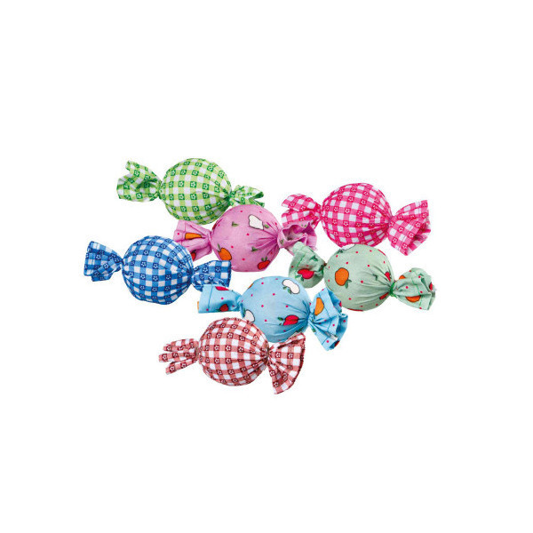 Игрушка Trixie для кошек, конфета, 4 см, 48 шт