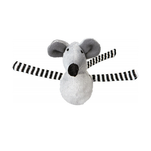 Игрушка Trixie для кошек, мышь-неваляшка, 24 шт