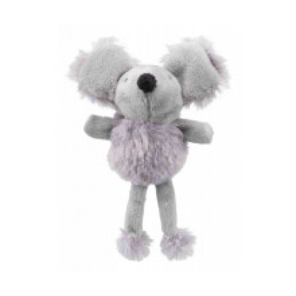 Игрушка Trixie мышь плюшевая, для кошек, 14 см