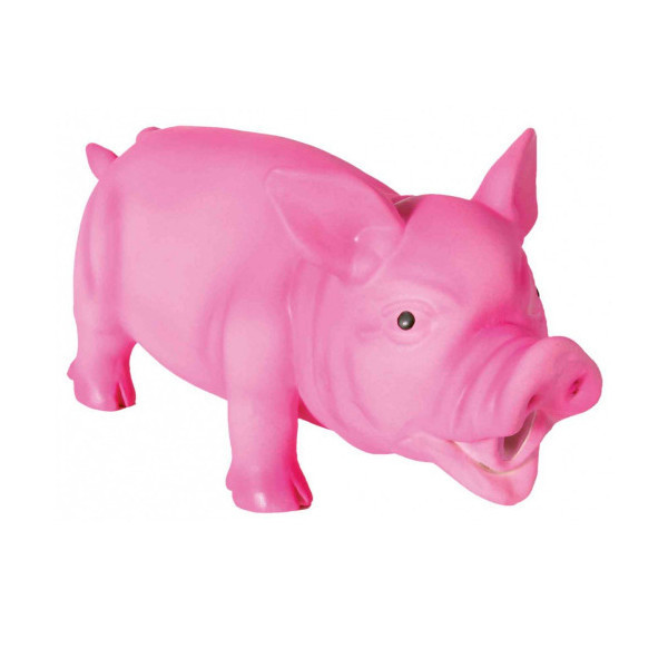 Игрушка Trixie поросенок, для собак, 23 см, латекс